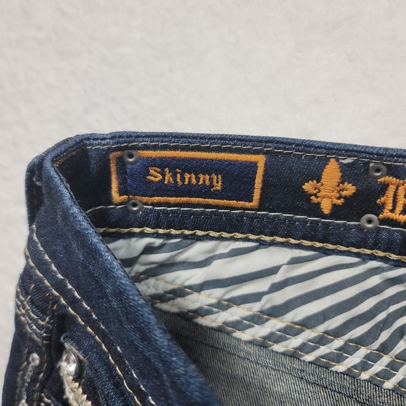 Rock Revival Betty Flap Pocket Skinny Jeans - Picture 8 of 16